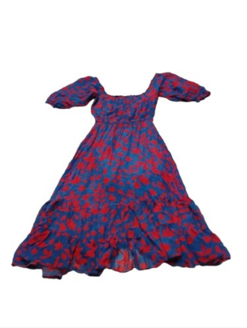 Carolina K Alexa Off Shoulder Floral Women's Midi Dress Sz XS - Picture 2 of 5